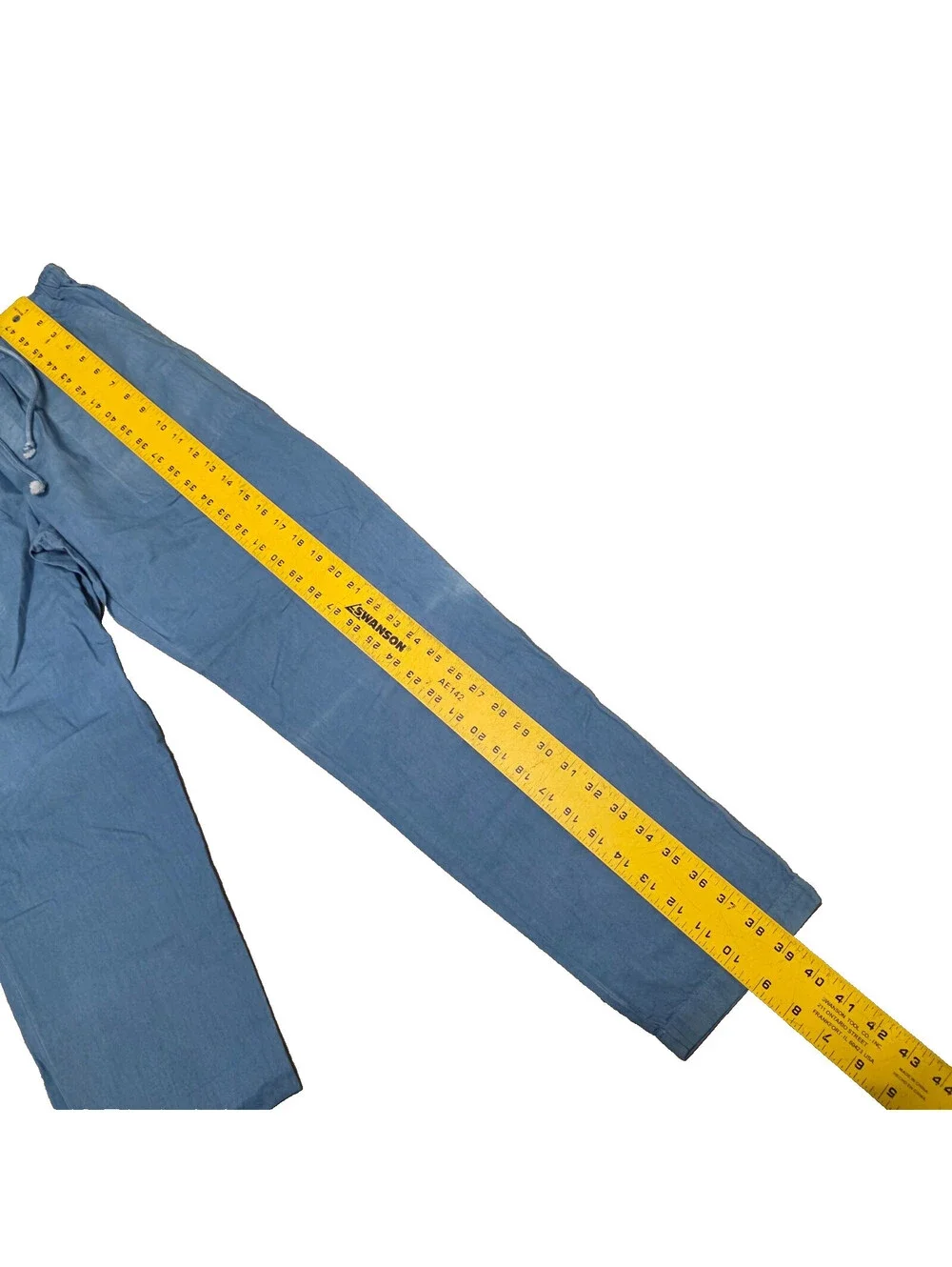 Industry of All Nations Natural Indigo 6Dips Button Fly Chino Pants Sx29 Organic